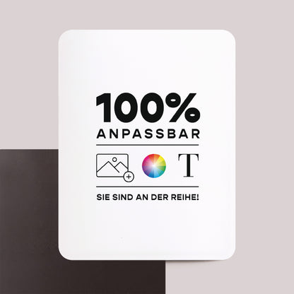 Hochzeitseinladung Set von 8, magnetisch, rechteckig mit abgerundeten Ecken Mach es selbst VI foto N° 1