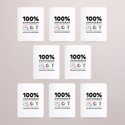 Hochzeitseinladung Set von 8, magnetisch, rechteckig mit abgerundeten Ecken Mach es selbst VI foto N° 3