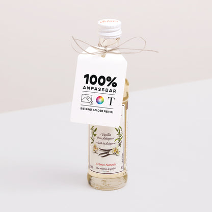 Vorgelochtes Etikett Hochzeit Fähnchen Mach es selbst VI foto N° 3