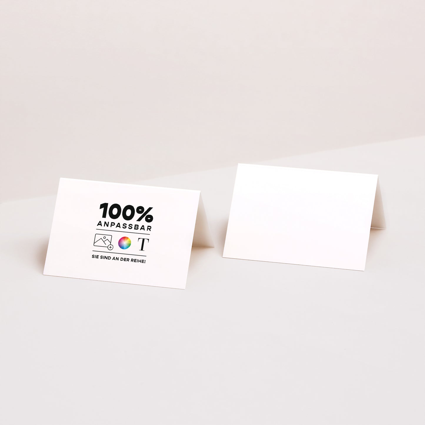 Tischkarten Hochzeit Quer Mach es selbst VI foto N° 1