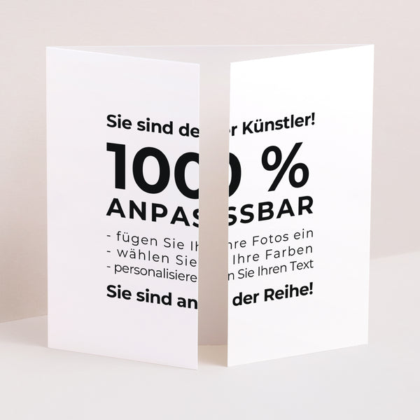Hochzeitseinladung Triptychon Fensteröffnung Mach es selbst VI foto
