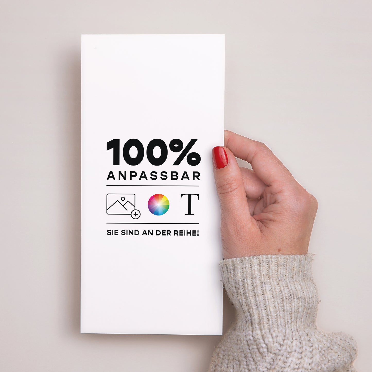 Menükarte Hochzeit Panoramatisches Porträt Mach es selbst VI foto N° 2