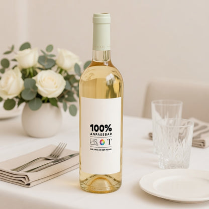 Flaschenetikett Hochzeit Porträt Mach es selbst VI foto N° 2