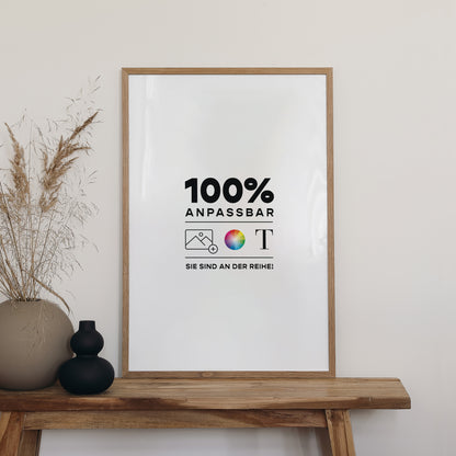 Begrüßungstafel Hochzeit Porträt 60 x 90 cm Mach es selbst VI foto N° 2