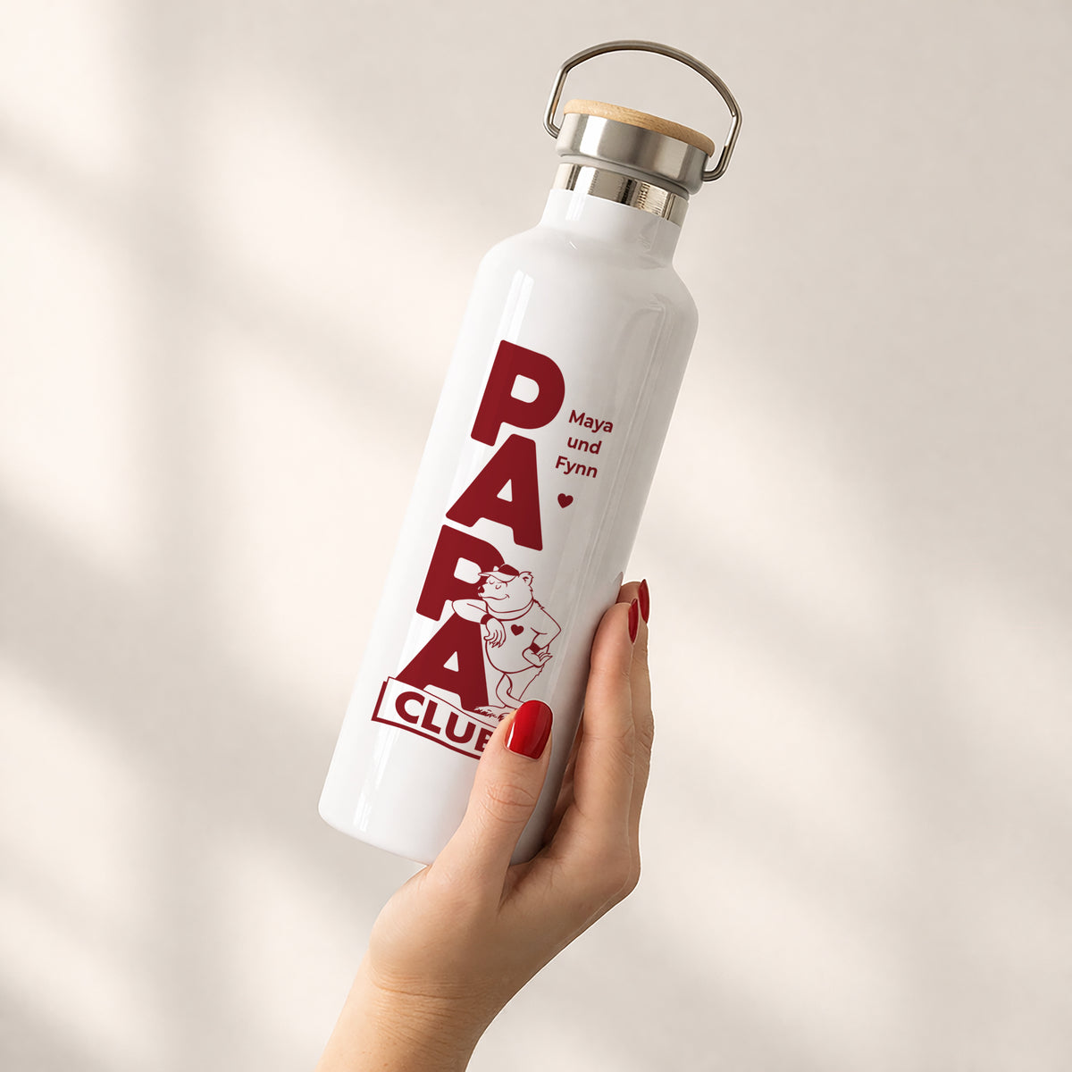 Trinkflasche Objekte 75 cl Papa Bärenclub foto N° 2