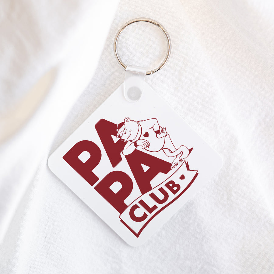 Schlüsselanhänger Objekte Quadrat Papa Bärenclub foto