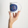 Tasse Objekte Weiß Papa Blau foto N° 2