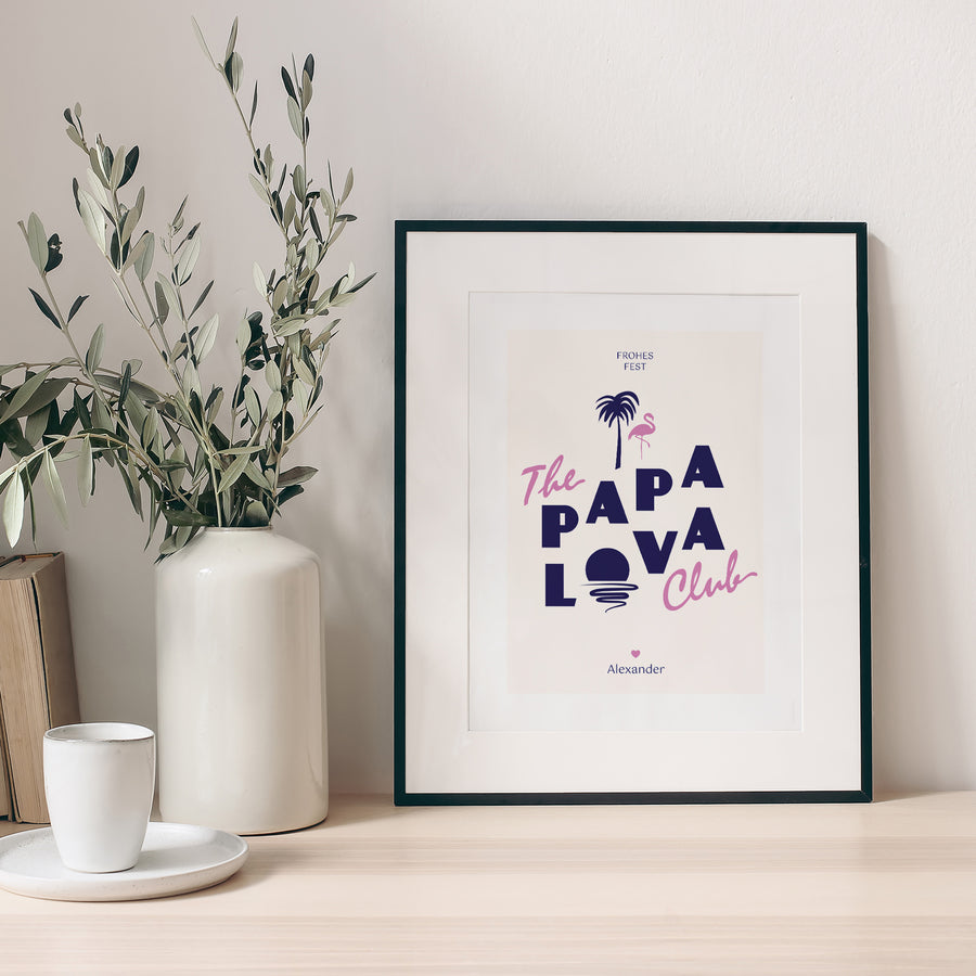 Poster Objekte Porträt Papa MiamiPapa Miami foto