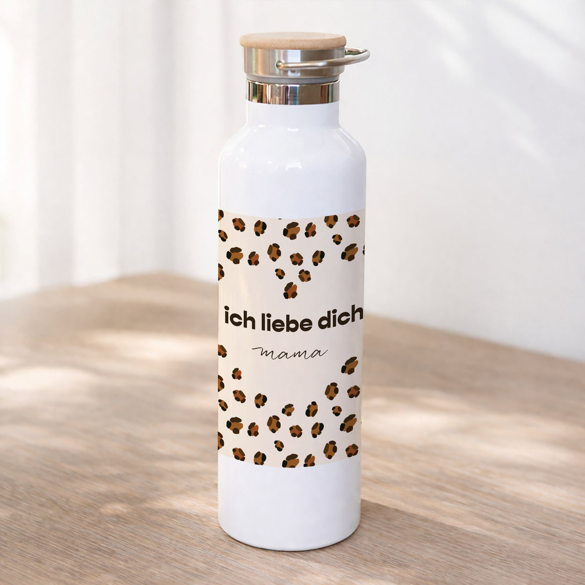 Trinkflasche Objekte 75 cl Leoparden-Trend foto