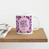 Tasse Objekte Weiß Ich liebe dich Leopard foto N° 4