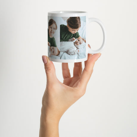 Tasse Weihnachten Weiß Frohe Weihnachten II