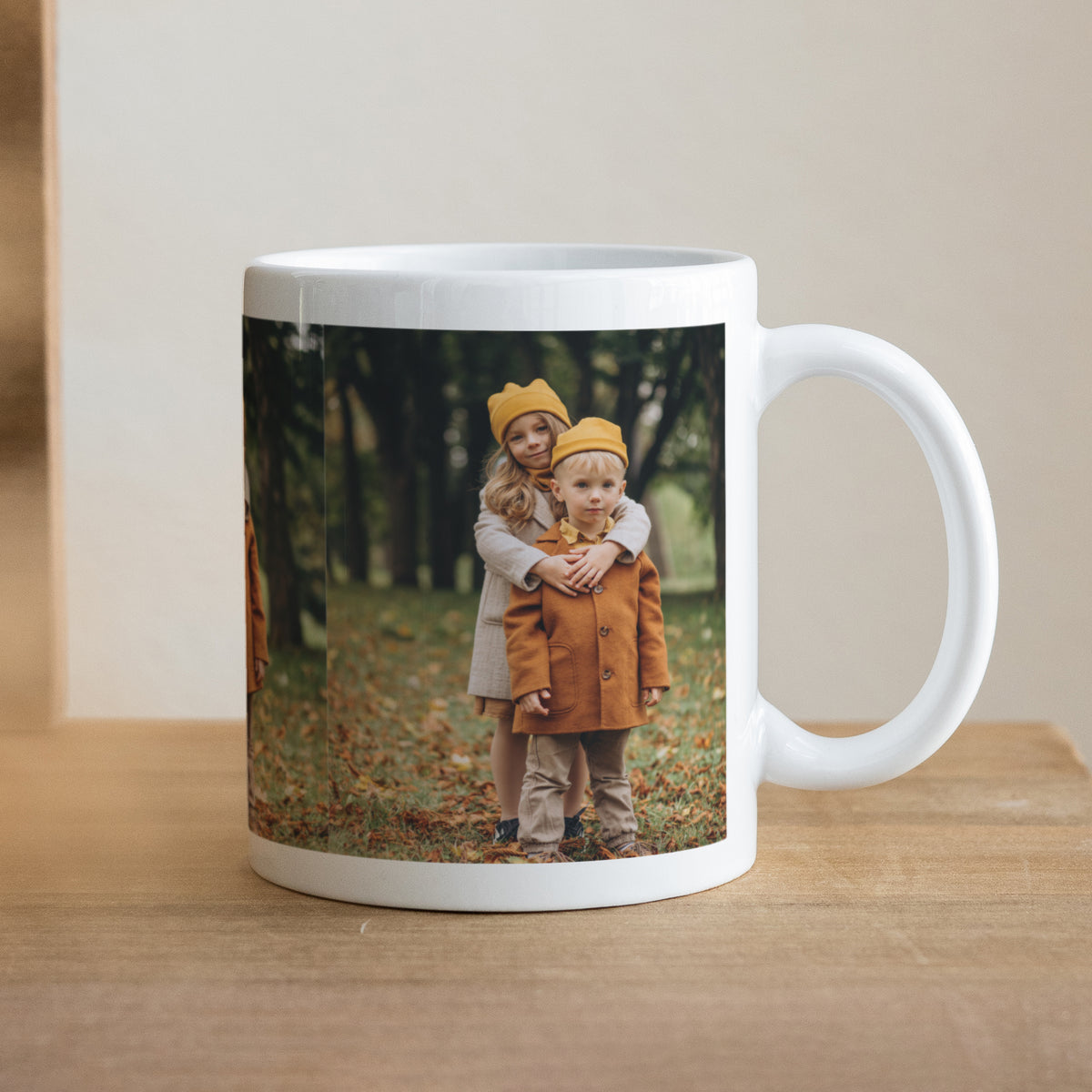 Tasse Weihnachten Weiß Geist der Weihnacht foto