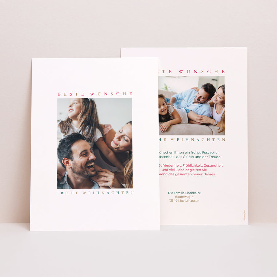 Weihnachtskarte Weihnachten Michigan - Michigan foto