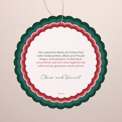 Weihnachtskarte Weihnachten Zum Aufhängen Weihnachtsbeleuchtung foto N° 2