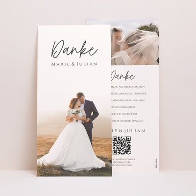 Dankeskarten Hochzeit