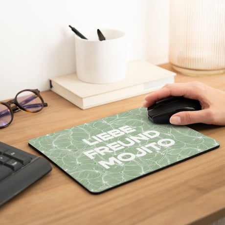 Mousepad Objekte Rechteck grünes Laub