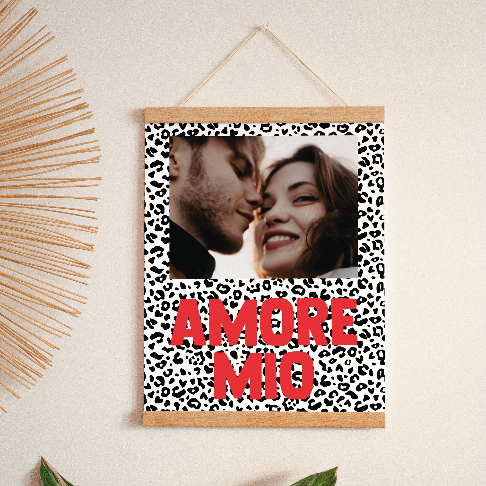 Poster Objekte Porträt Amore Mio Leopard foto N° 1