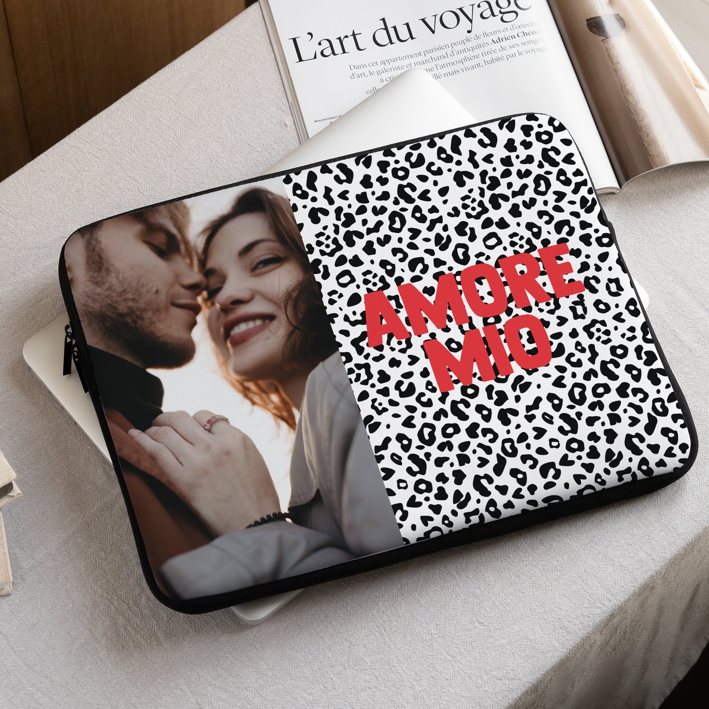 Laptophülle Objekte 15 Zoll Amore Mio Leopard foto N° 1