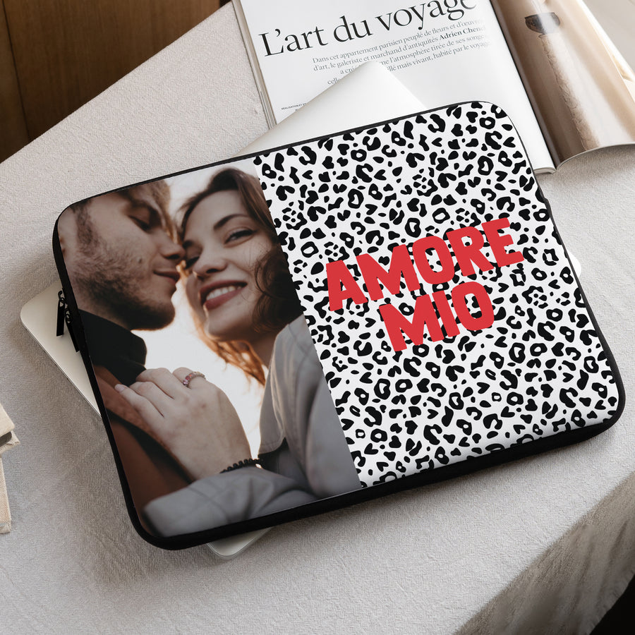 Laptophülle Objekte 15 Zoll Amore Mio Leopard foto
