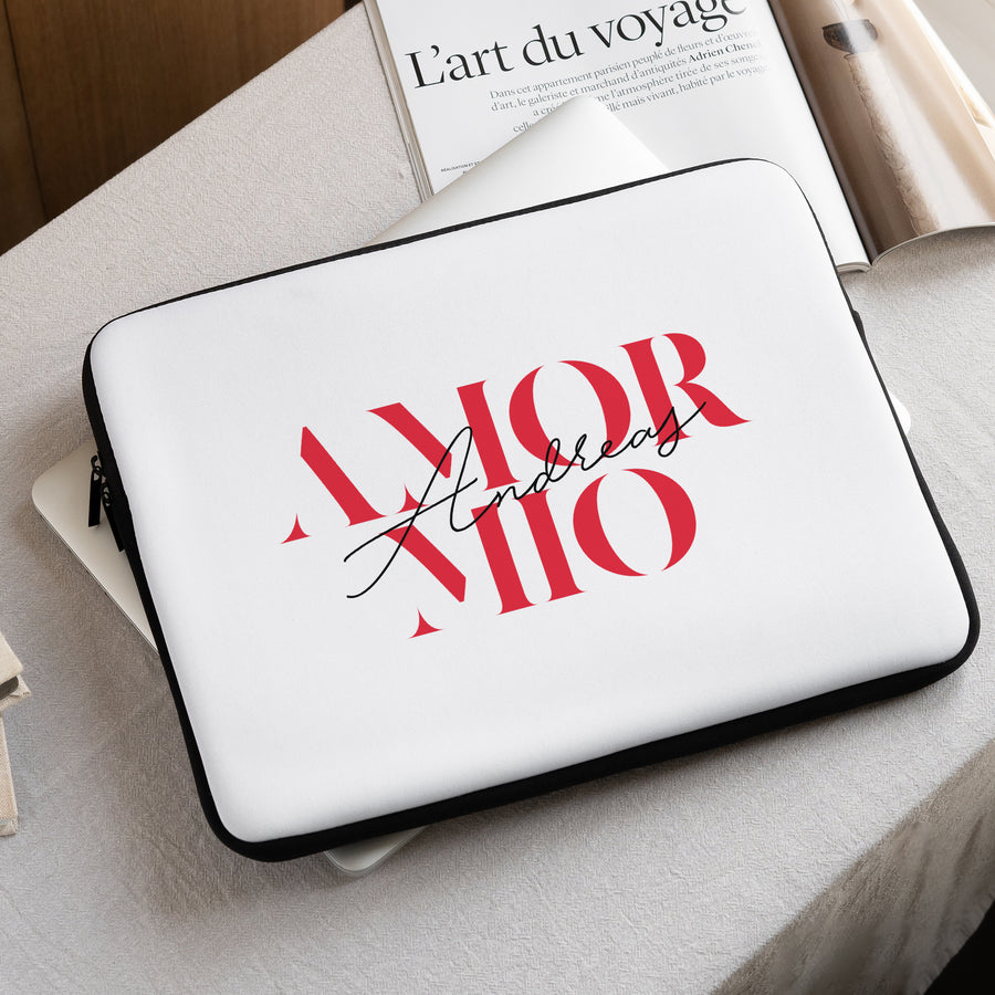 Laptophülle Objekte 15 Zoll Amor Mio foto
