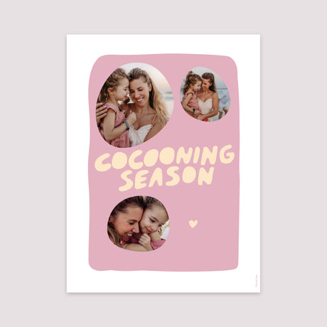 Poster Objekte Porträt Cocooning-Saison