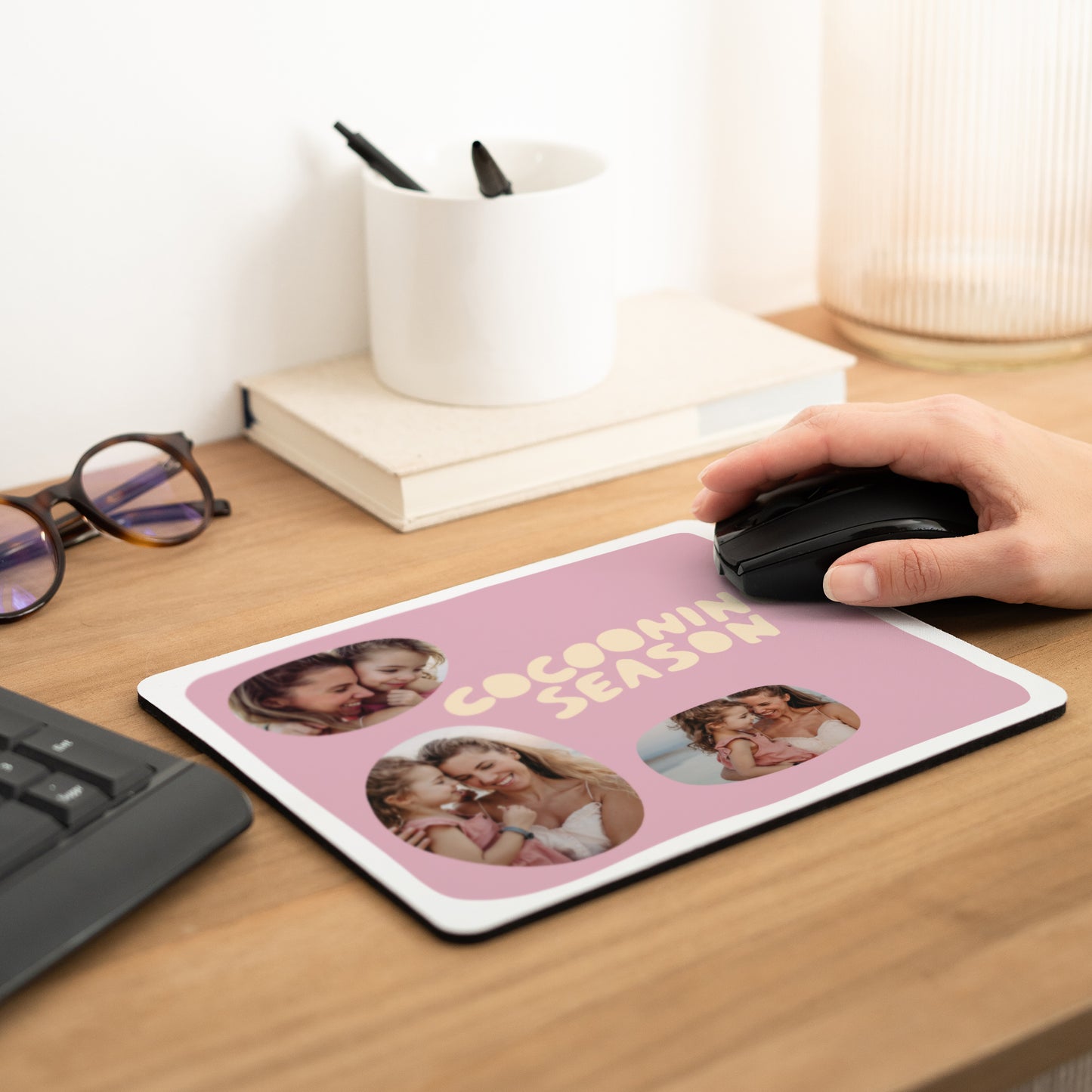 Mousepad Objekte Rechteck Cocooning-Saison foto N° 2