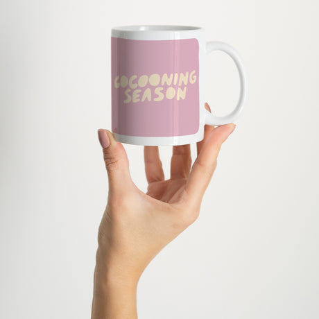 Tasse Objekte Weiß Cocooning-Saison