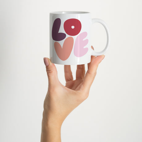Tasse Objekte Weiß LIEBE