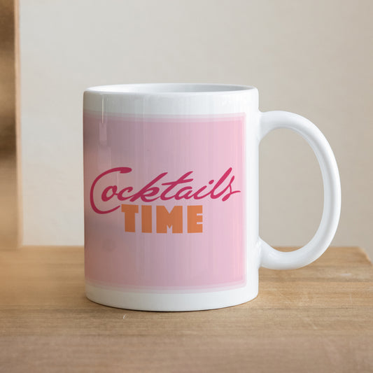 Tasse Objekte Weiß Cocktail-Zeit foto