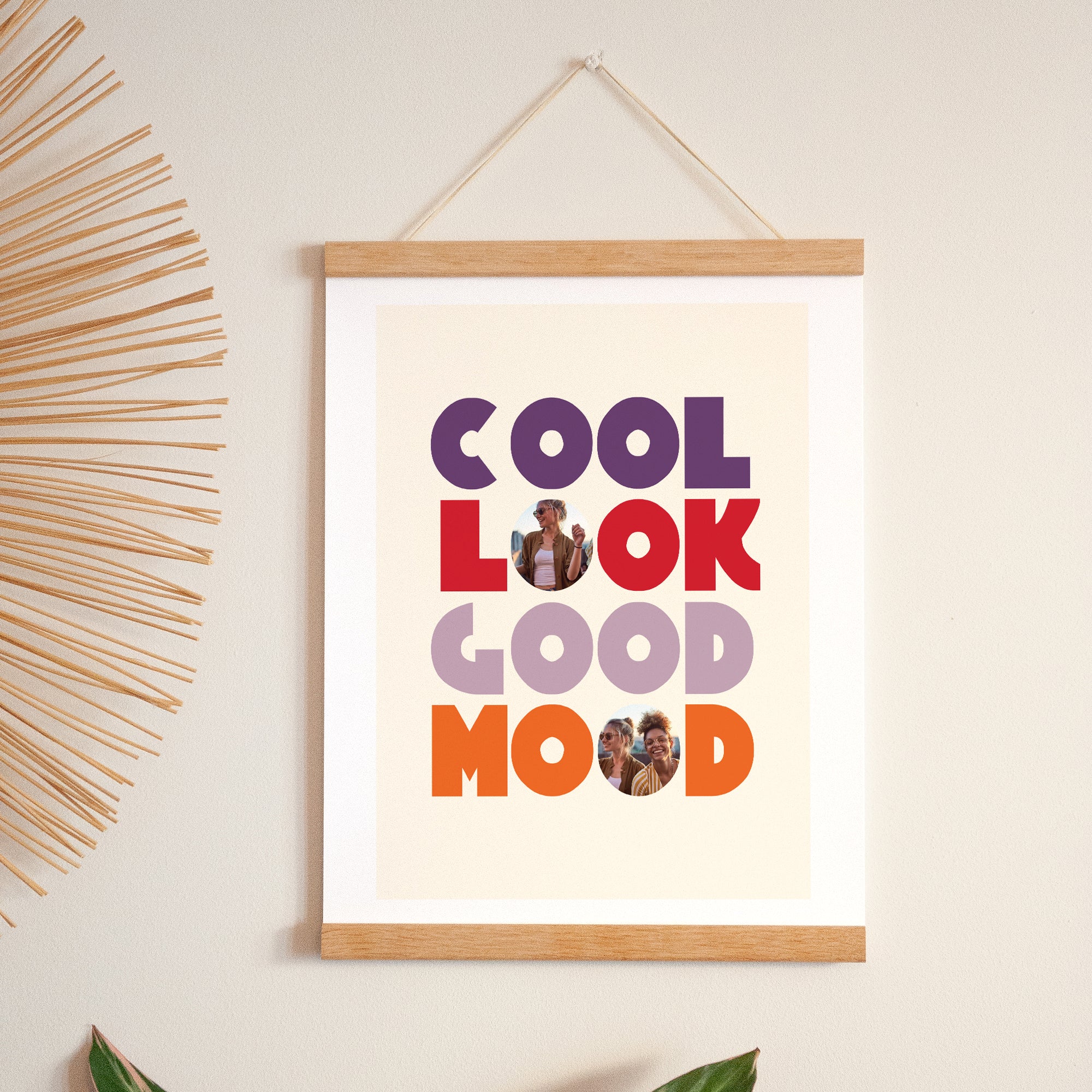 Poster Objekte Porträt Cool aussehen gute Laune foto N° 1