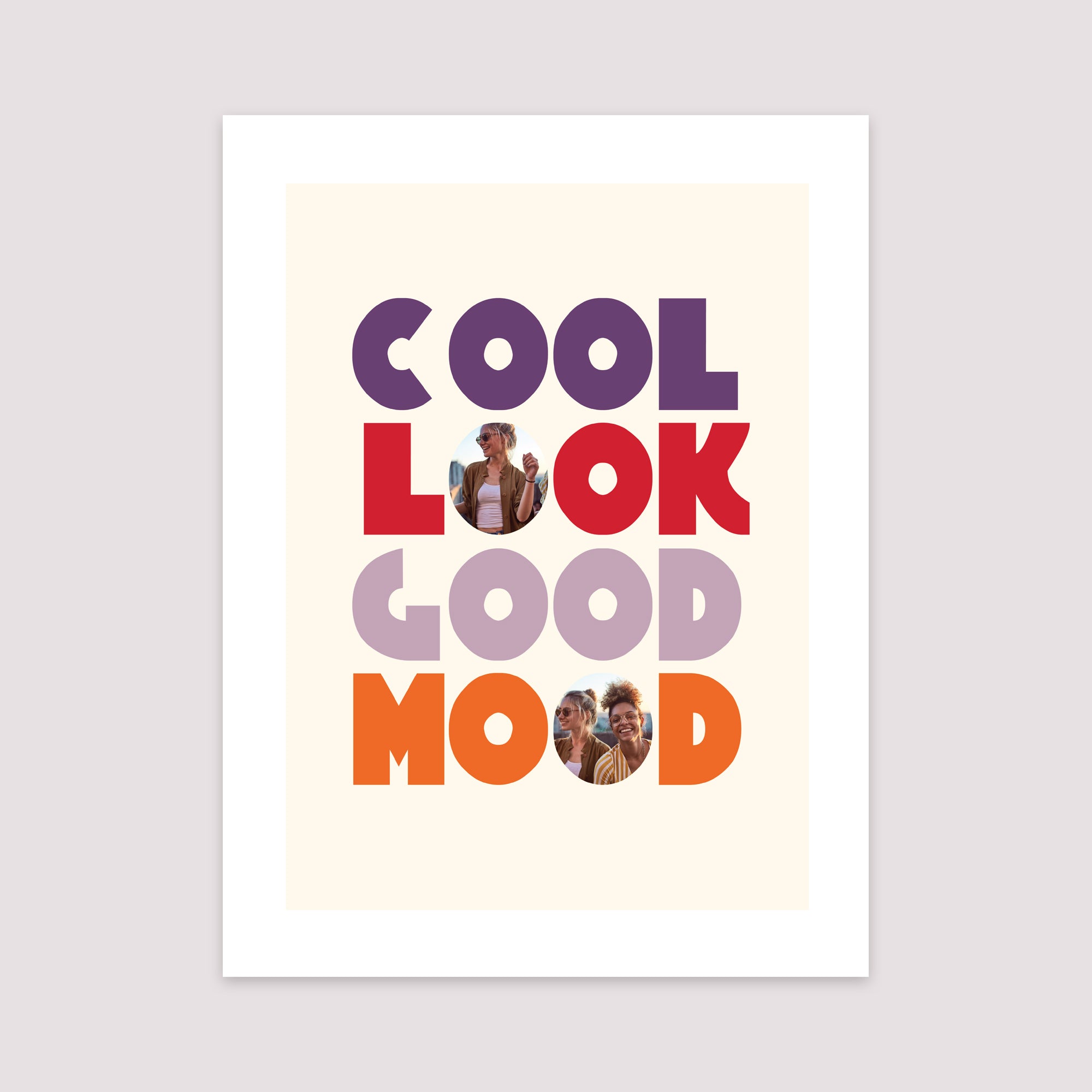 Poster Objekte Porträt Cool aussehen gute Laune foto N° 2
