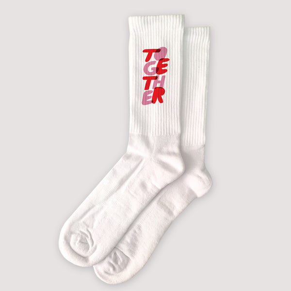 Damensocken Weiße Zusammen foto