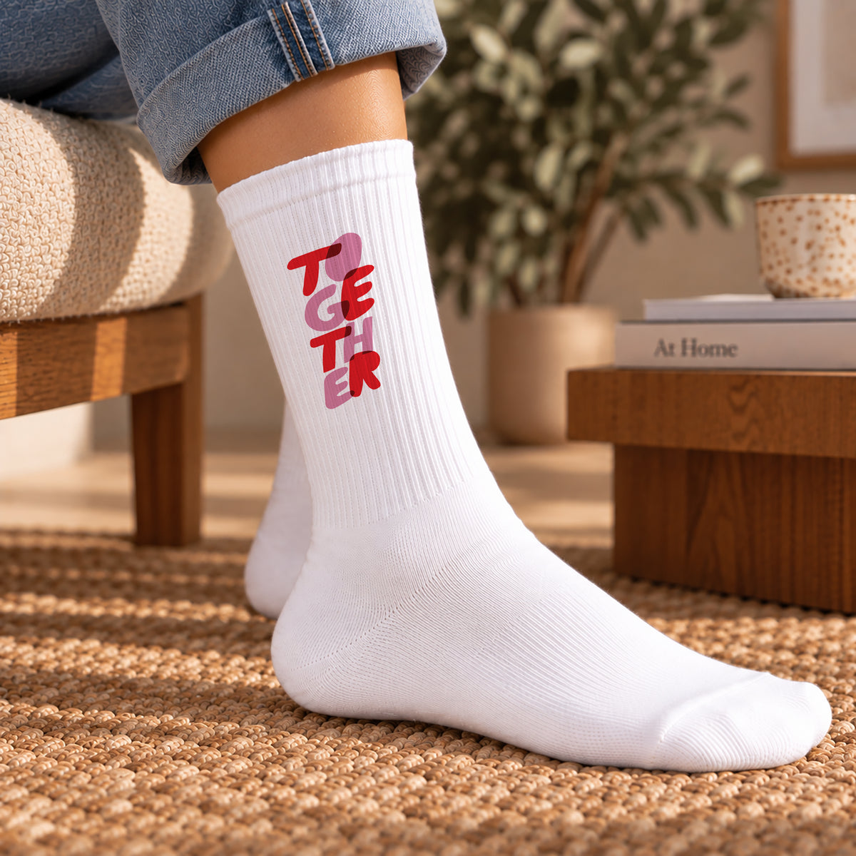 Damensocken Weiße Zusammen foto N° 2