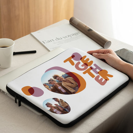 Laptophülle Objekte 15 Zoll Zusammen rot