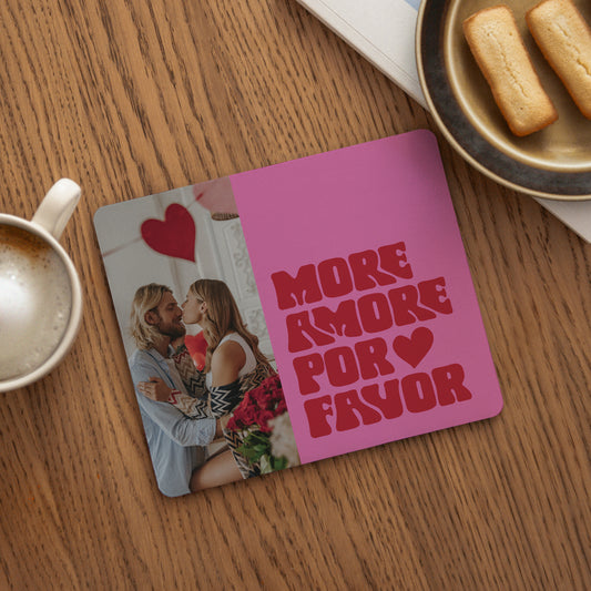 Mousepad Objekte Rechteck More amor por favor foto