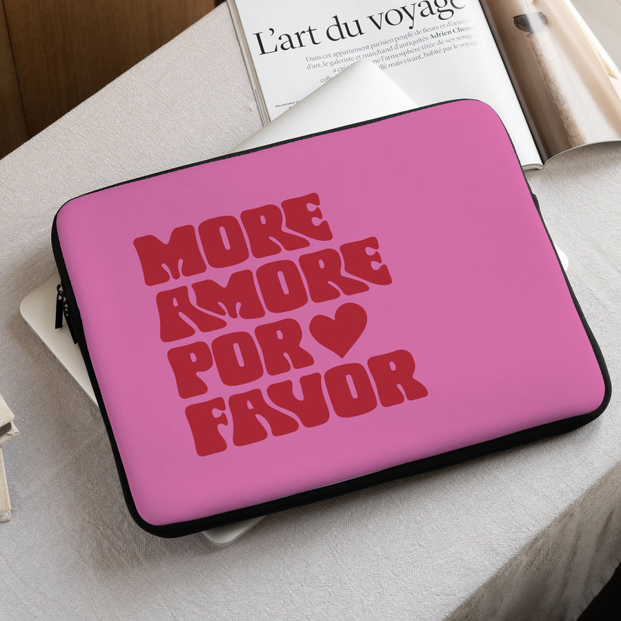 Laptophülle Objekte 15 Zoll More amor por favor foto