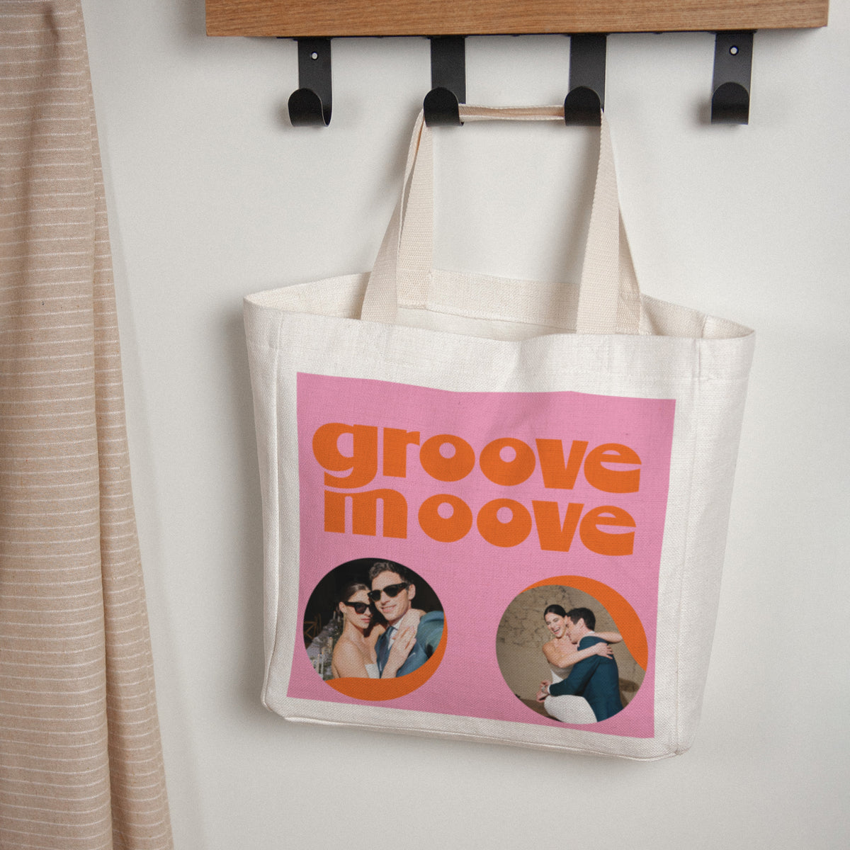 Tote bag Objekte Tragehenkel Groove moove foto