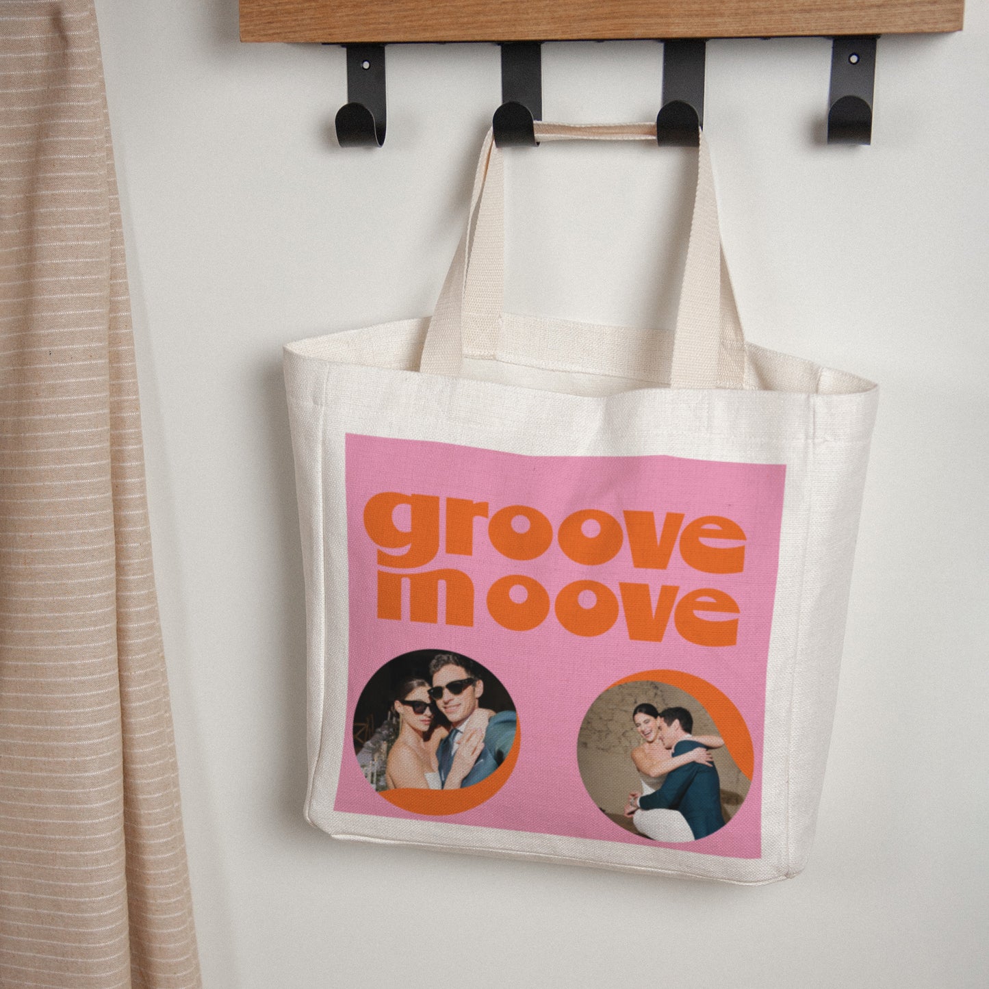 Tote bag Objekte Tragehenkel Groove moove foto N° 1