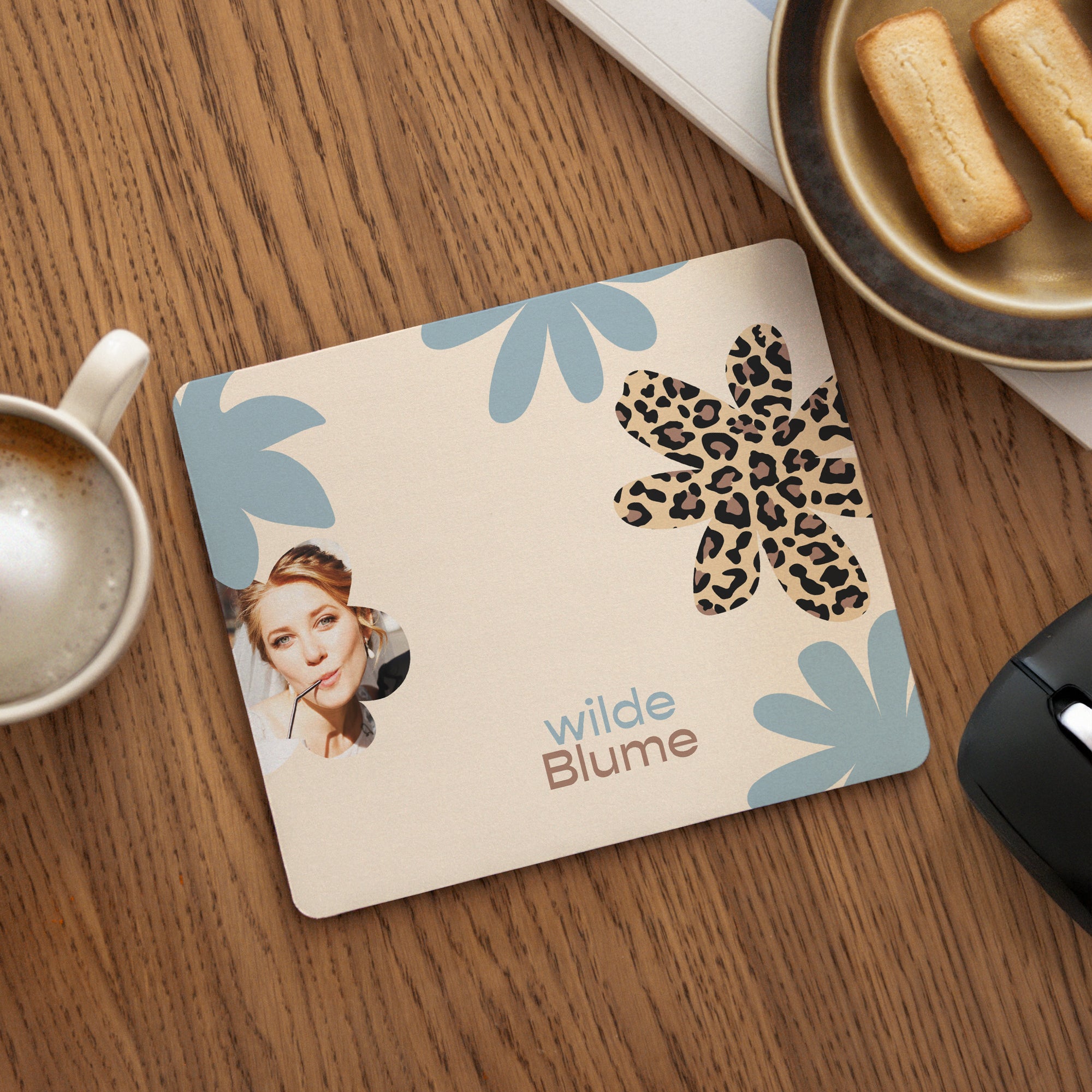 Mousepad Objekte Rechteck Wildblume foto N° 1
