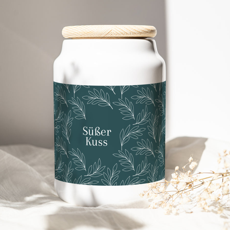 Keramiktopf Objekte 65 cl Süßer Kuss foto