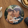 Mousepad Objekte Rund Opa lieben foto N° 1