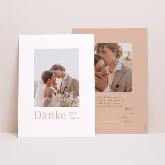 Dankeskarte Hochzeit Colorado foto
