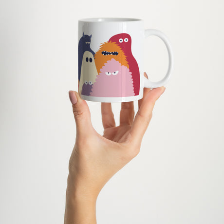 Tasse Objekte Weiß Der coole Monsterclub