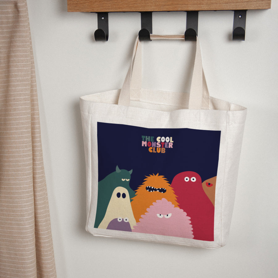 Tote bag Objekte Tragehenkel Der coole Monsterclub foto