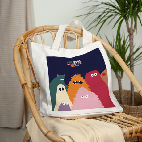 Tote bag Objekte Tragehenkel Der coole Monsterclub