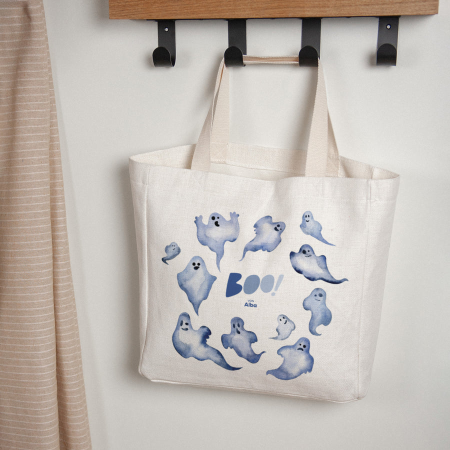 Tote bag Objekte Tragehenkel Blauer Geist foto