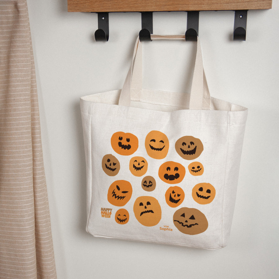 Tote bag Objekte Tragehenkel Kürbisse foto