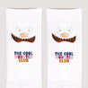 Kindersocken Weiße Oranges Monster foto N° 3