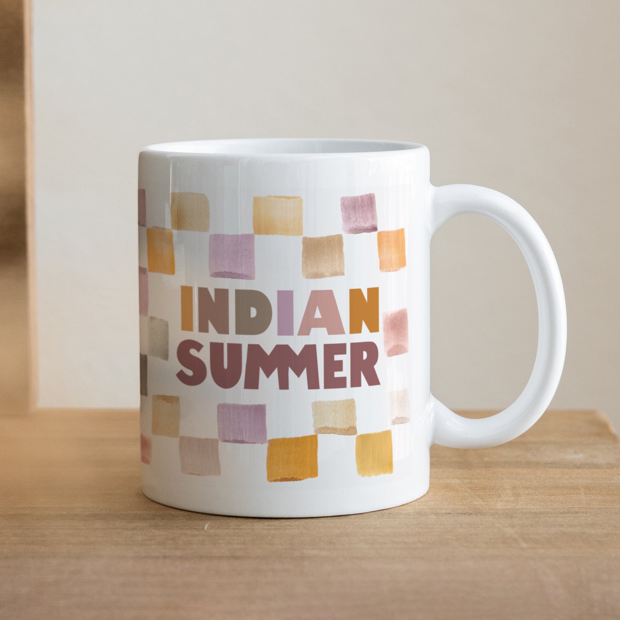Tasse Objekte Weiß Indian Summer foto N° 1