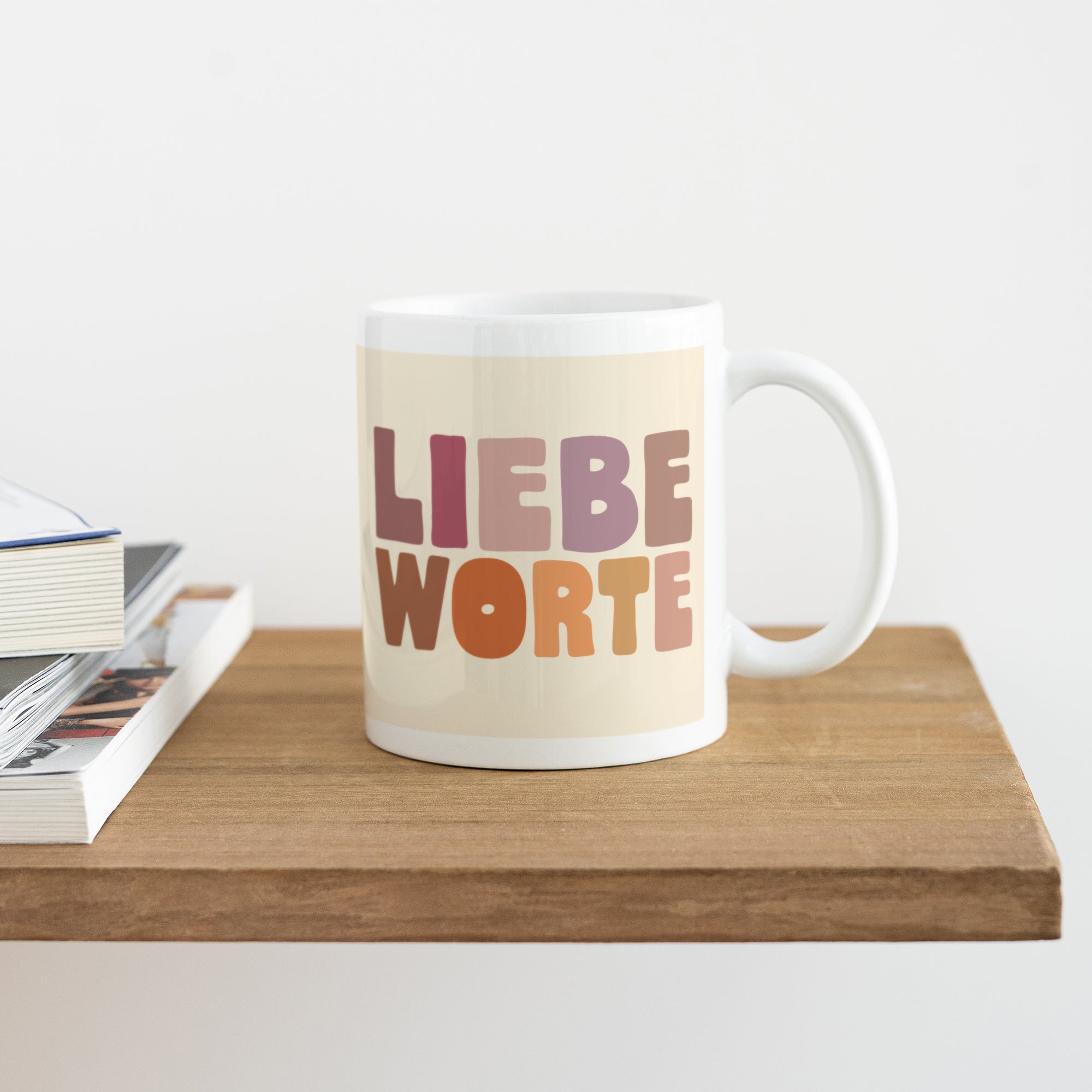 Tasse Objekte Weiß Süße Worte foto N° 4